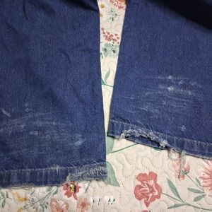 Tommy Hilfiger Blue Distressed Ankle Jeans